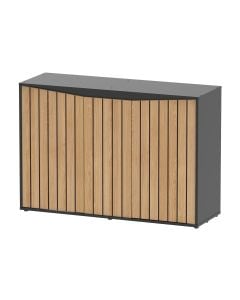 Splendid 120 Cabinet Black Slat