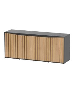 Splendid 200 Cabinet Black Slat