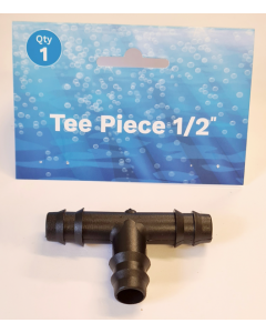 Tee Piece 1/2" Packaged