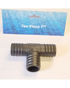 Tee Piece 1 1/4" Packaged