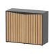 Splendid 100 Cabinet Black Slat