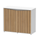 Splendid 100 Cabinet White Slat