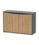 Splendid 120 Cabinet Black Slat