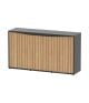 Splendid 150 Cabinet Black Slat