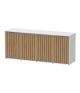 Splendid 200 Cabinet White Slat