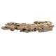 AD Natural Wood - Honeycomb 45-58cm