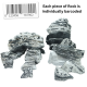 Barcoded Rock - Cloudy L 2kg 10 Pack