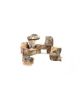 Wood Fossil Rock Small x 20 (Barcoded)